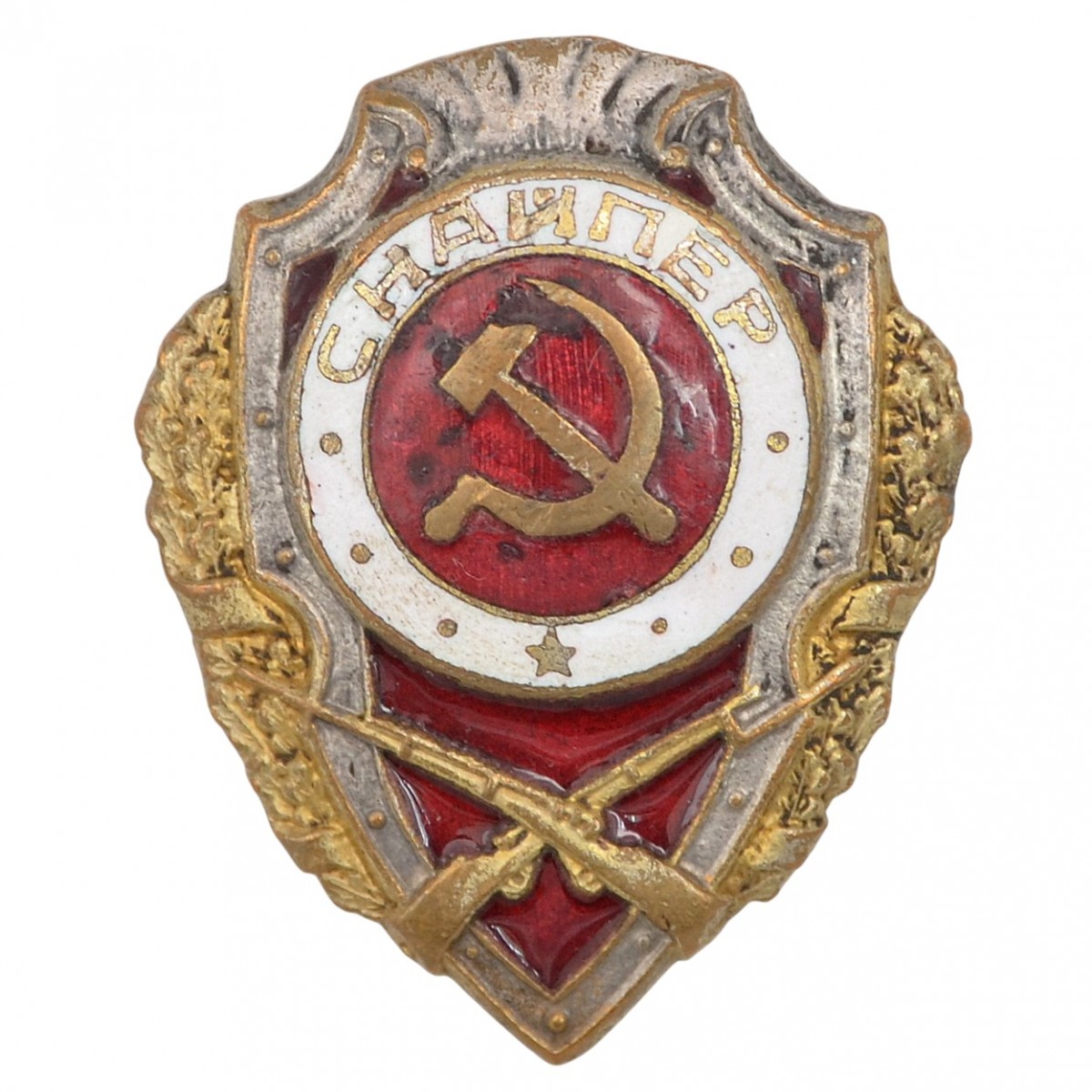 The "Sniper" badge of the 1942 model
