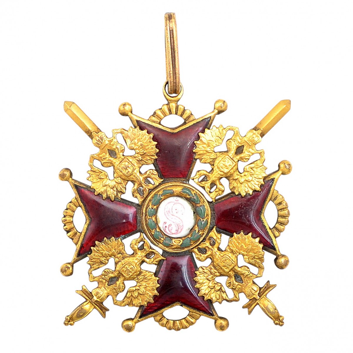 Badge of the Order of St. Stanislaus, 2nd class with swords