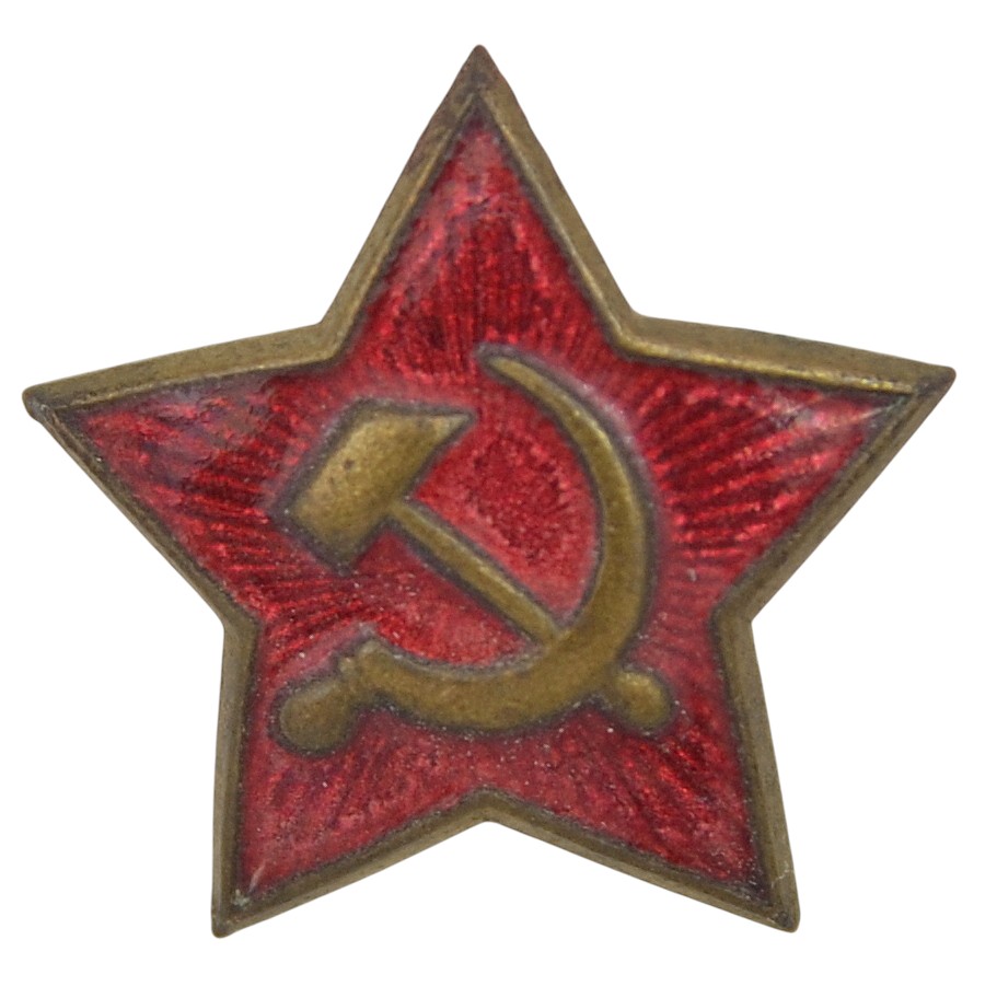 The star of the 1950s on the cap of the SA
