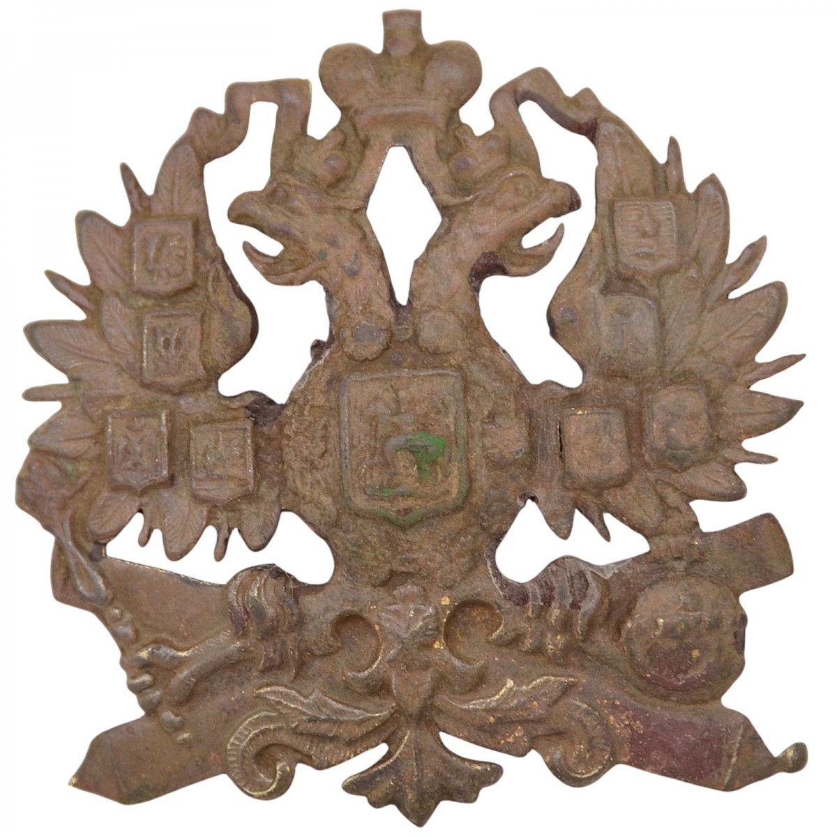 Cockade on the lamb cap of the lower ranks of RIA mod. 1882
