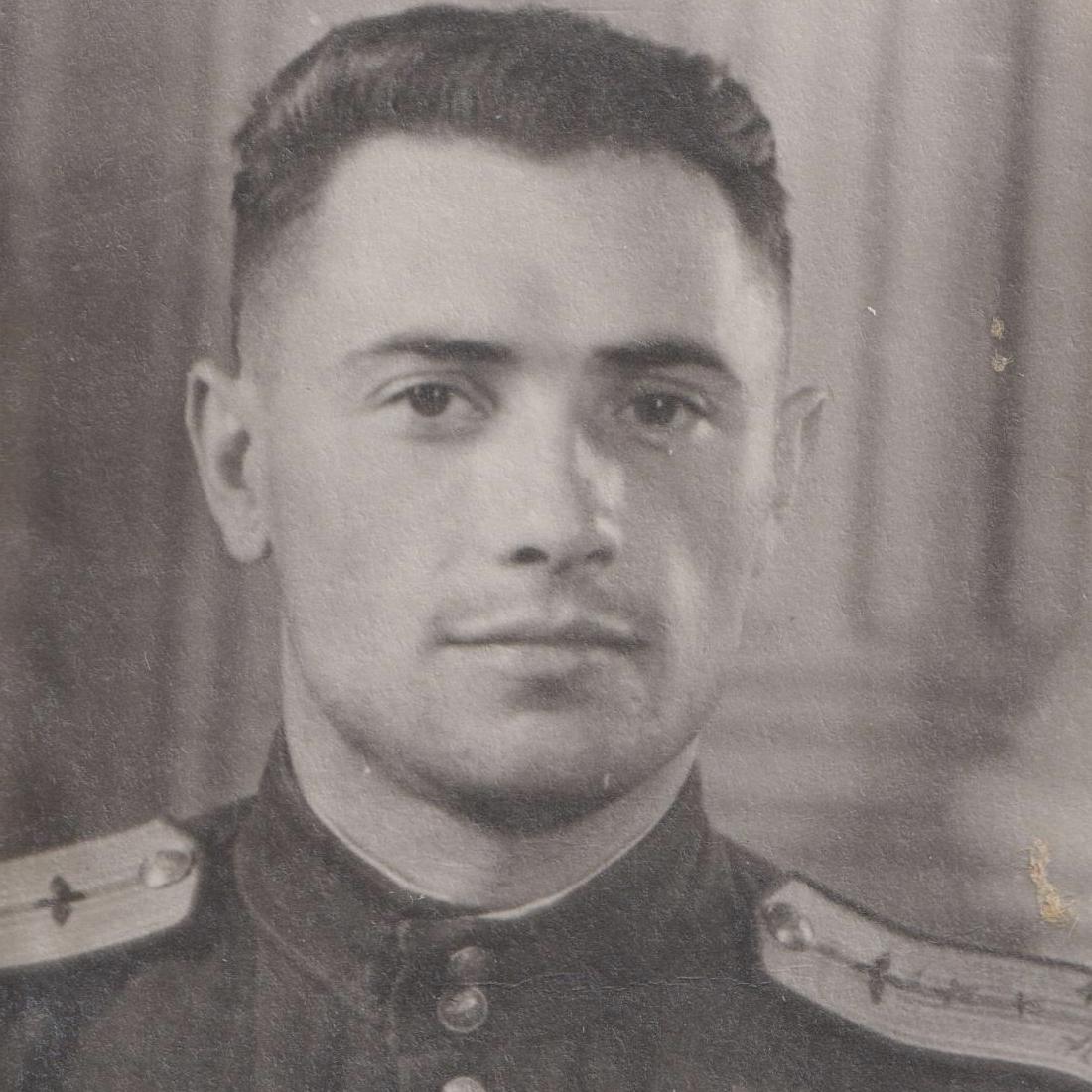 Photo of Hero of the Soviet Union P.P. Khrustalev