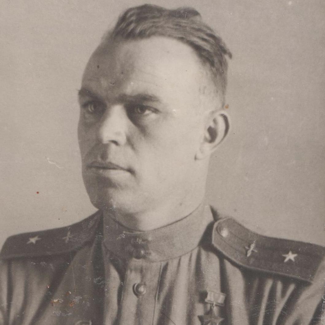 Photo of the Hero of the Soviet Union M.S. Tokarev