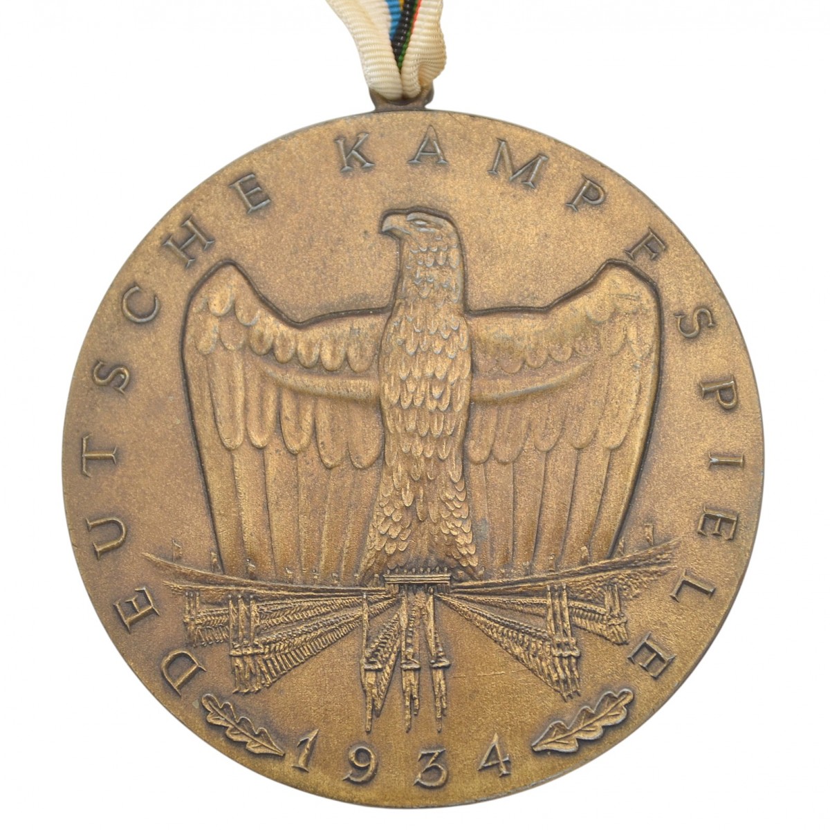 Bronze medal of the participant of the "German Combat Games", 1934