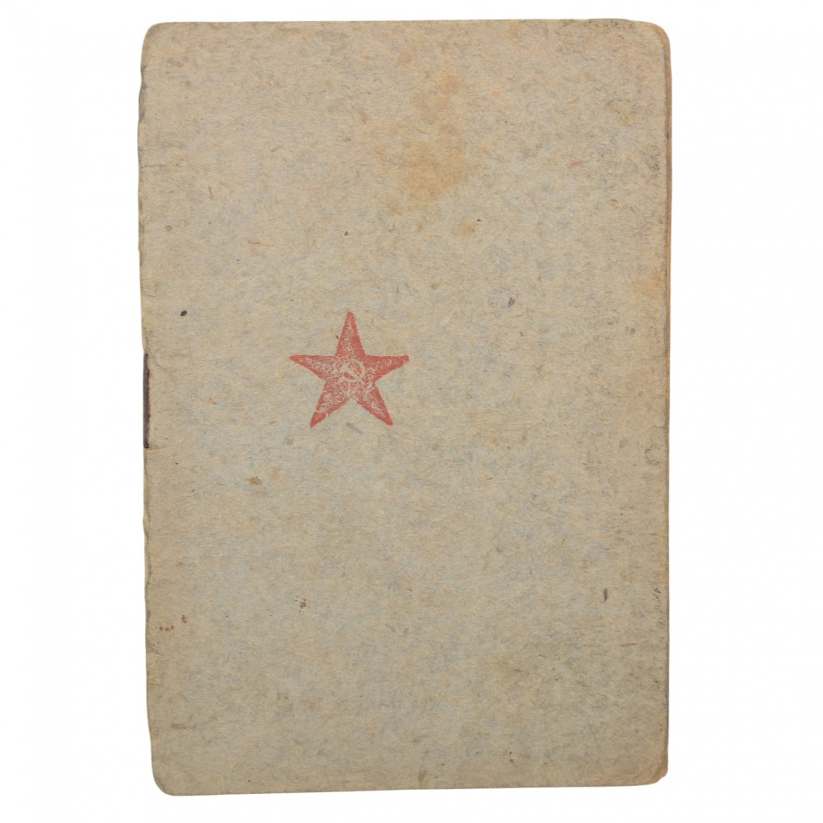 Red Army book for the Red Army chemical instructor, 2 commendations