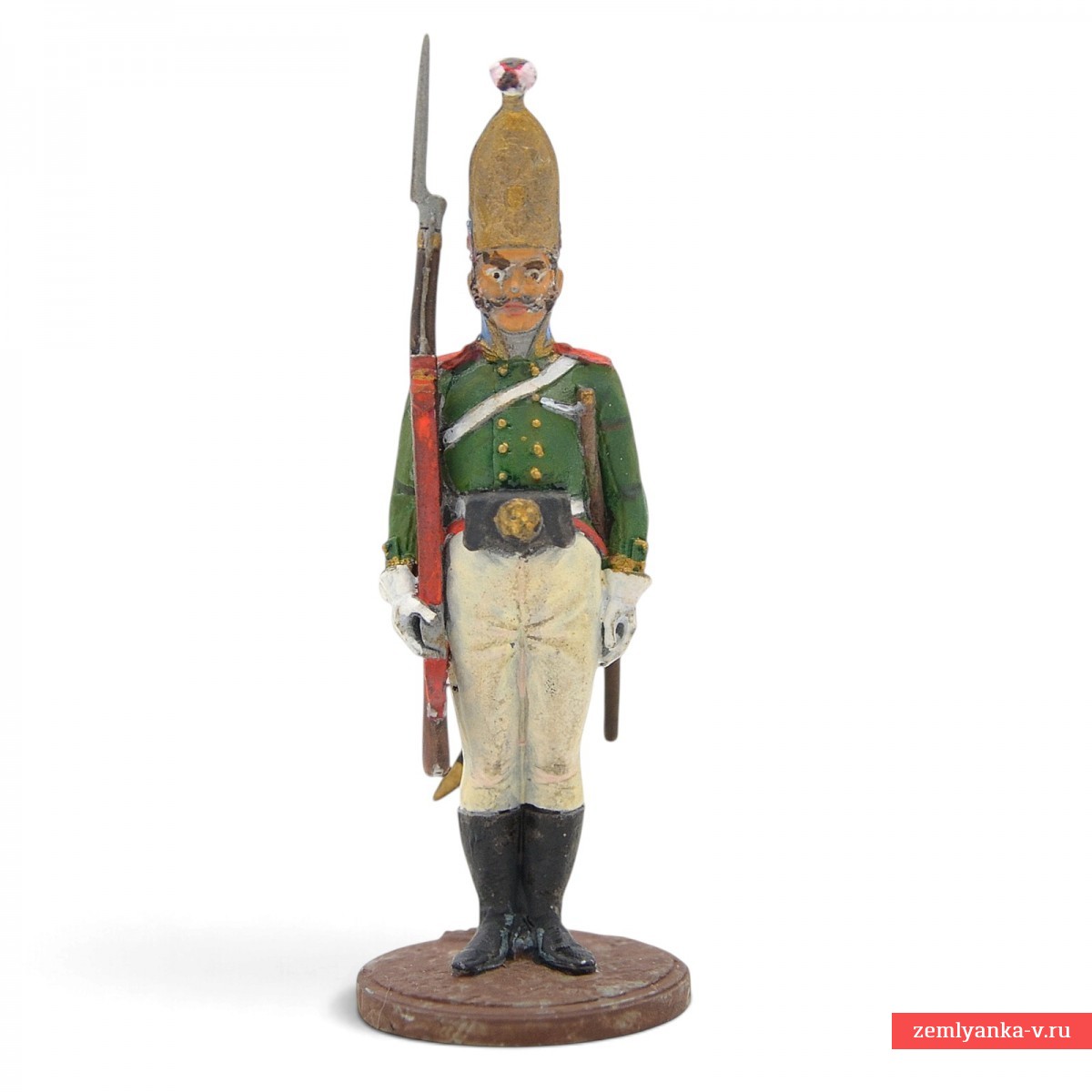 The tin soldier "Non-commissioned officer of the St. Petersburg Grenadier Regiment 1802-1807"