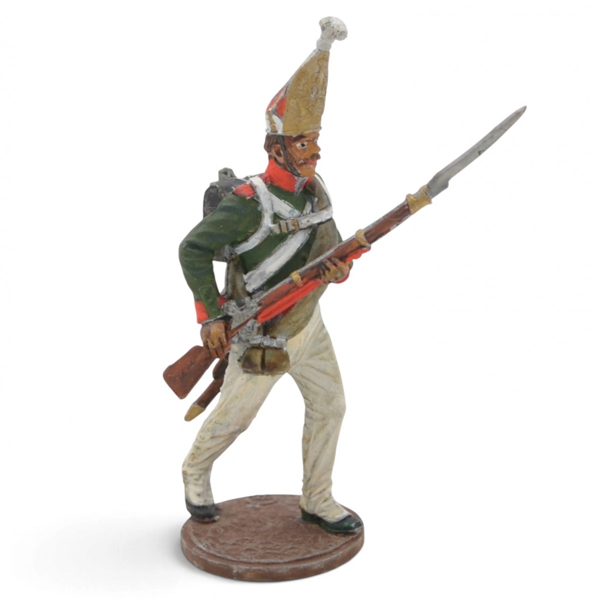 The tin soldier "Private of the Pavlovsk Grenadier Regiment, 1812"