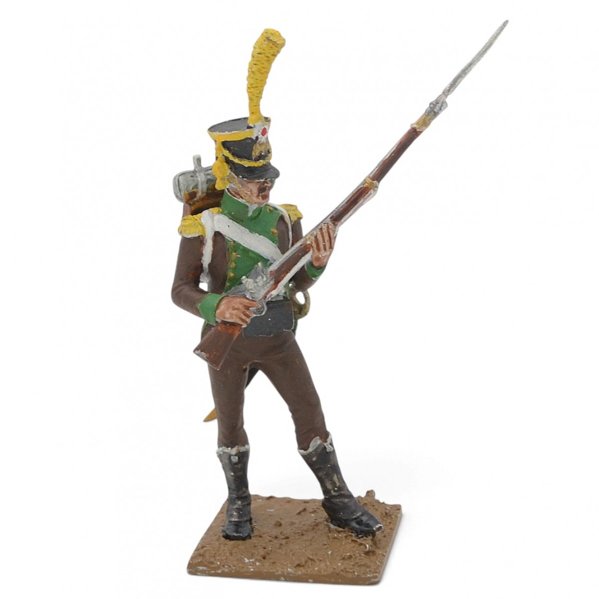 The tin soldier "Voltigeur of the Corsican Infantry Regiment, 1809"